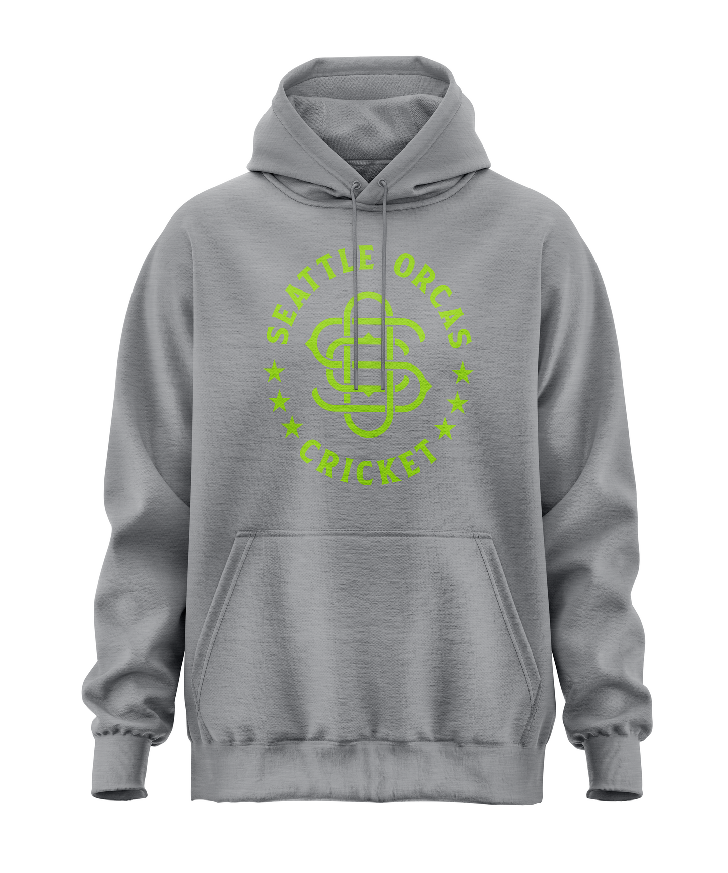 Seattle Orcas Cricket | Pullover Hoodie | Vintage Heather | (Unisex/Adult)