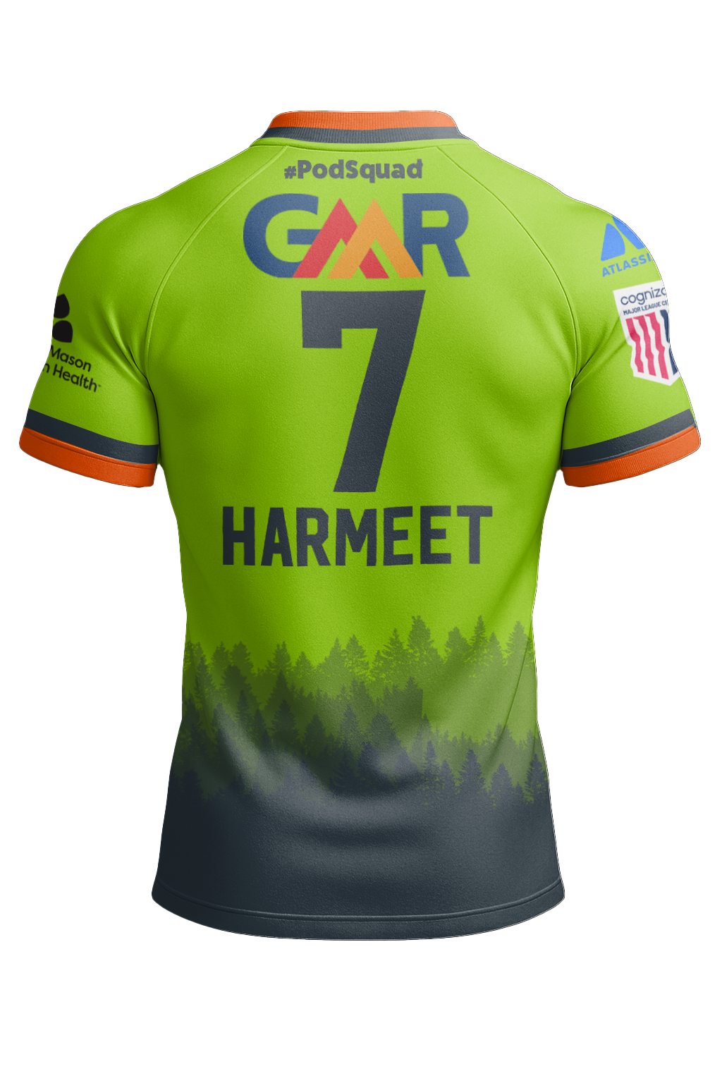 Harmeet Singh 7 | 2026 Playing Jersey | (Unisex/Adult)