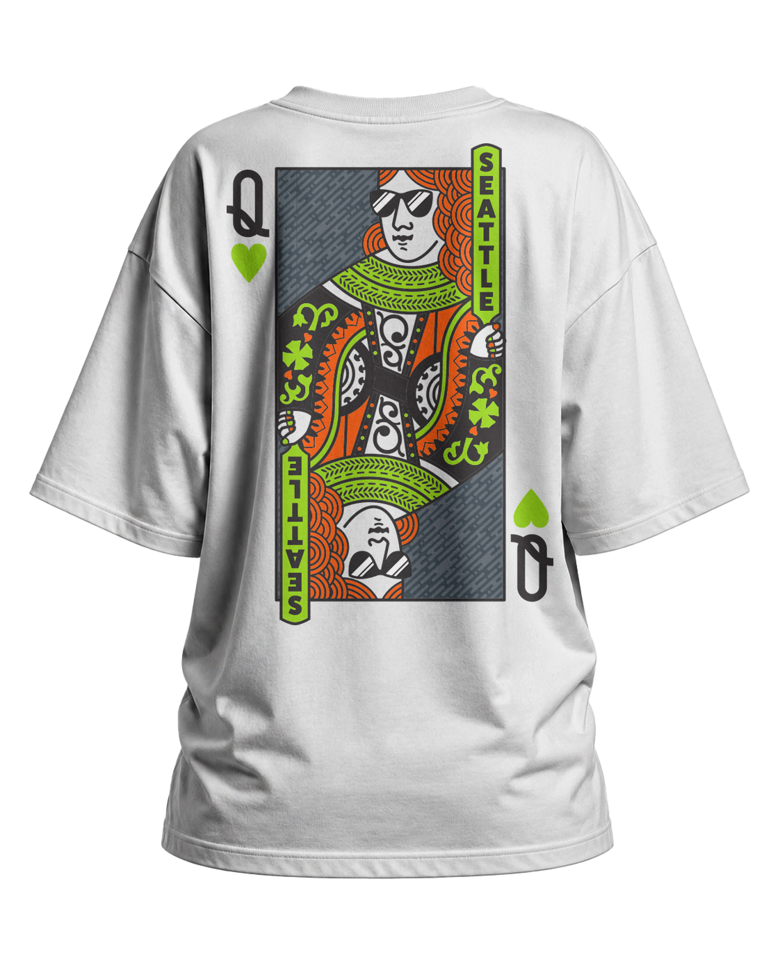 Queen of the Ovals | T-Shirt | White | (Women's)