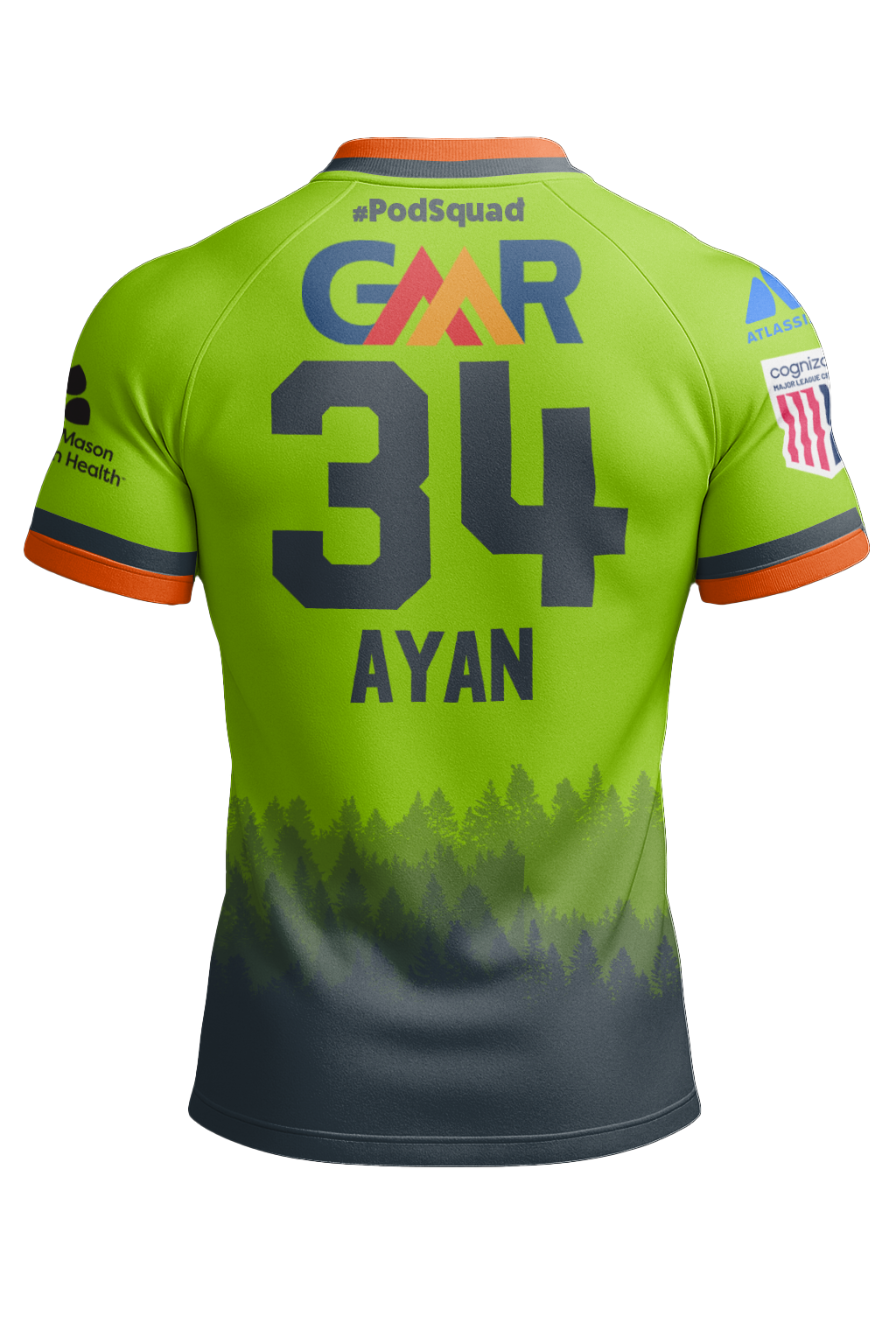 Ayan 34 | 2026 Playing Jersey | (Unisex/Adult)