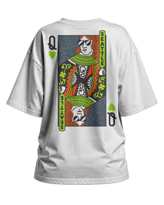 Queen of the Ovals | T-Shirt | White | (Women's)