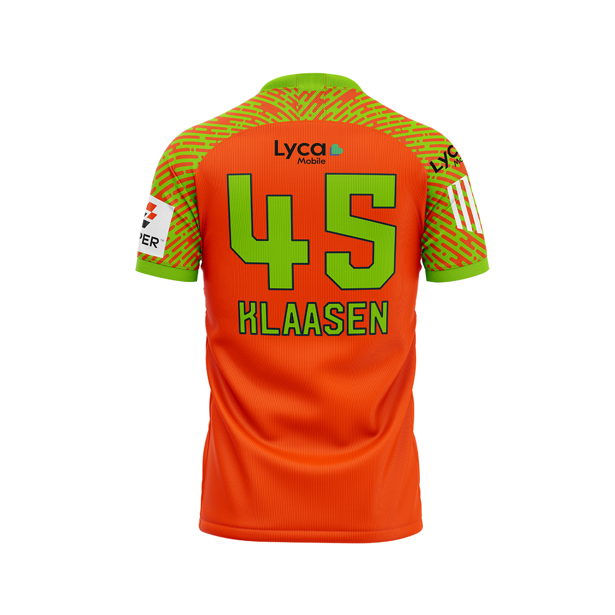 Heinrich Klaasen 45 w/ Sponsor Logos | 2023 Training Jersey
